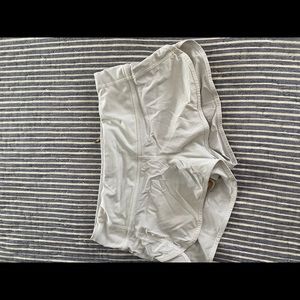 White lulu shorts